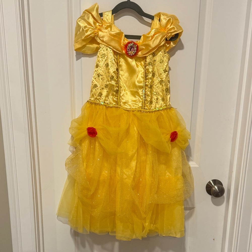 Yellow Princess Disney Belle Costume for Kids